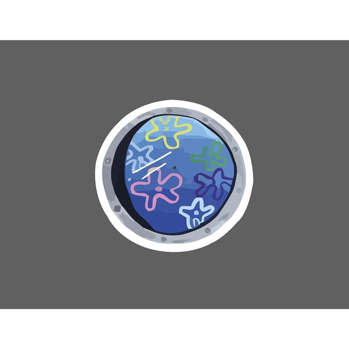 SpongeBob Window Sticker Ocean