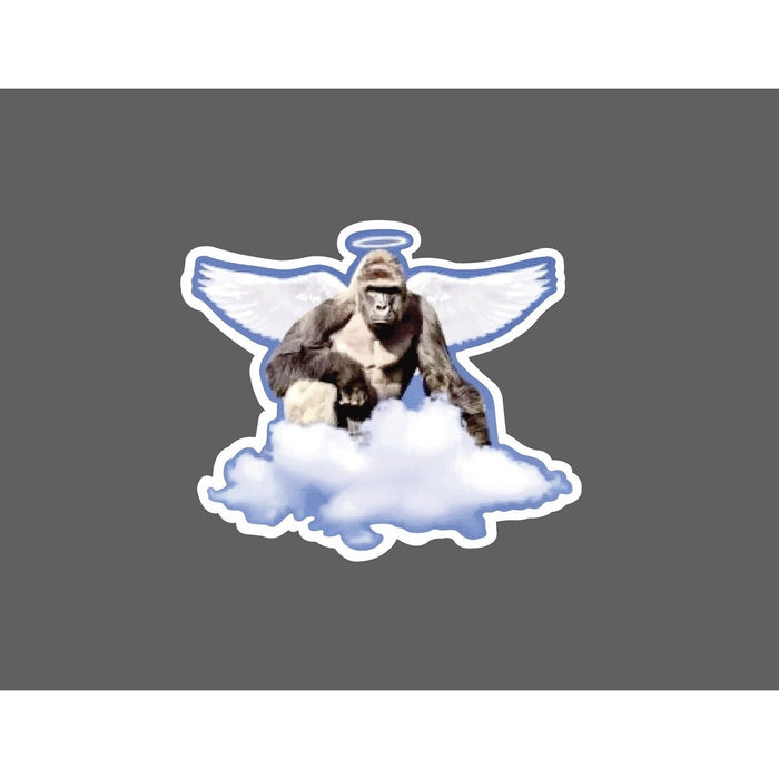 Harambe Sticker Clouds Heaven
