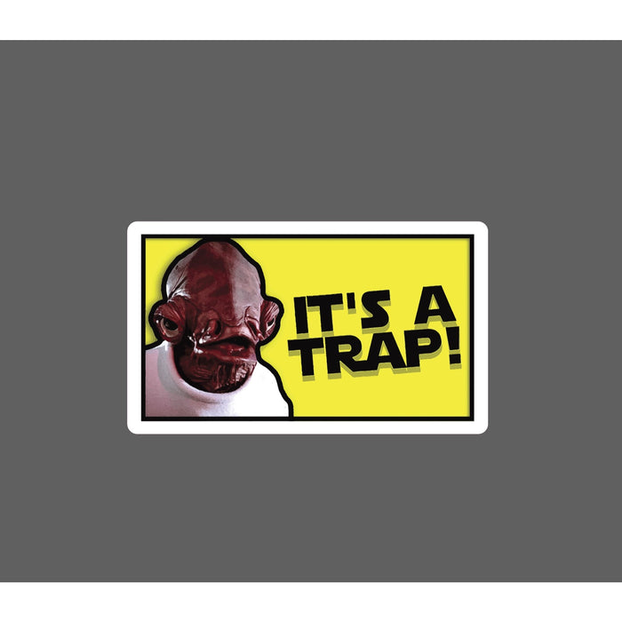 It's A Trap Sticker Space