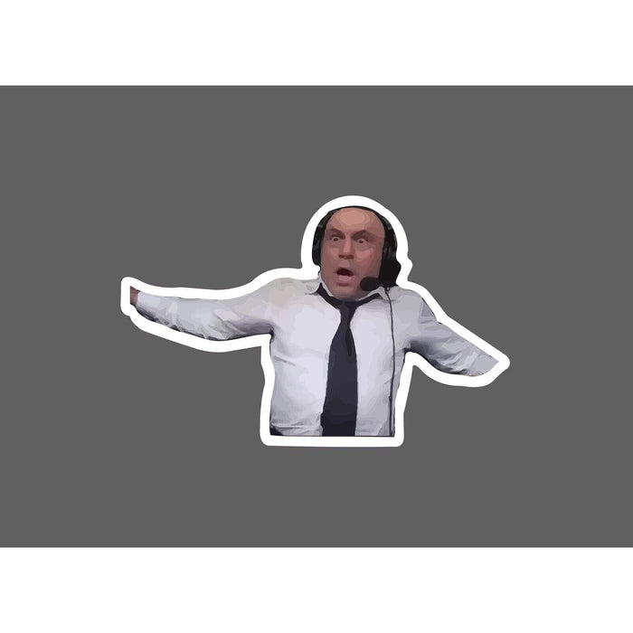 Rogan Sticker Announcer Meme