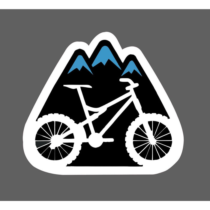 Mountain Biking Sticker Trails