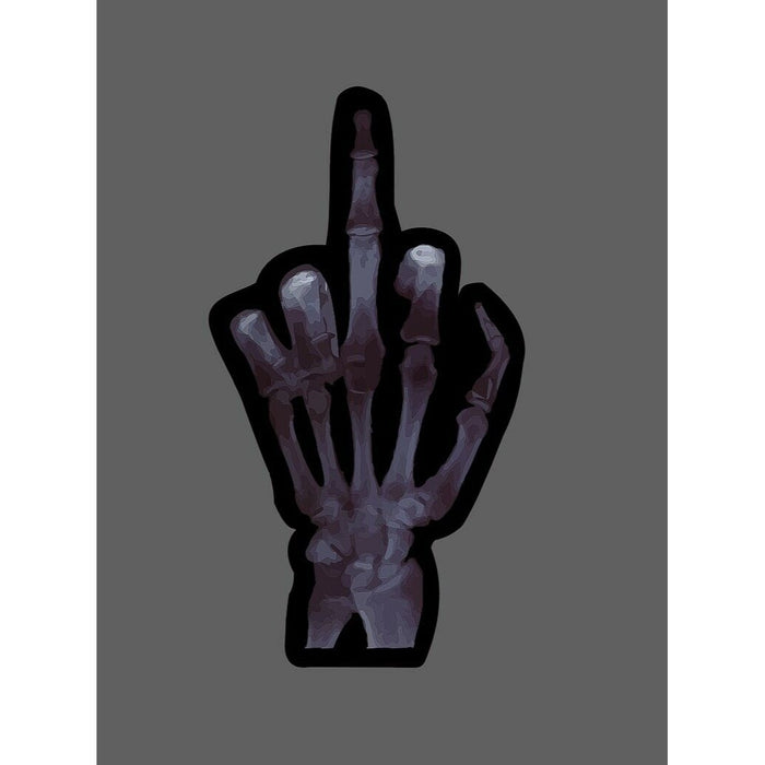 Middle Finger Sticker X-Ray
