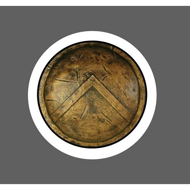 Spartan Shield Sticker 300 Warriors