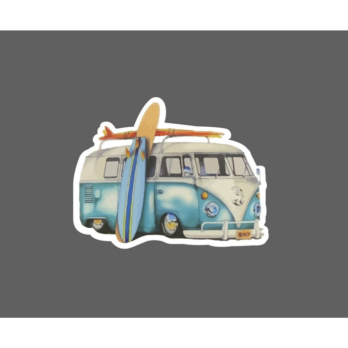 Surf Van Sticker Surfboards
