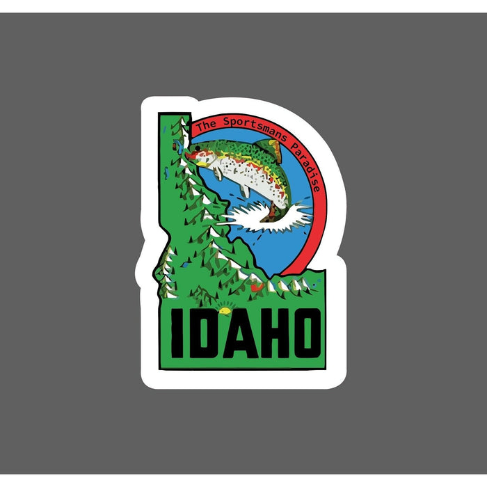 Idaho Sticker Sportsman Paradise