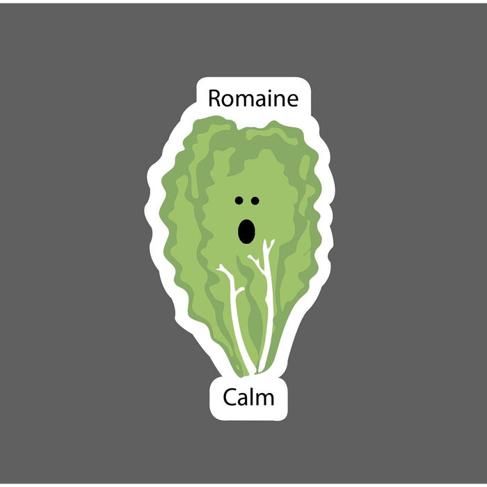 Romaine Calm Sticker Lettuce