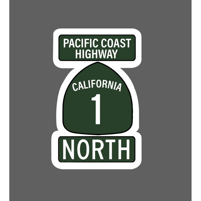 Pacific Coast Highway Sticker PCH