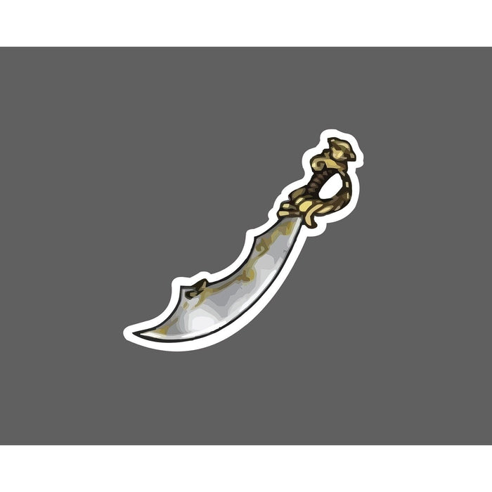 Pirate Sword Sticker Sailor