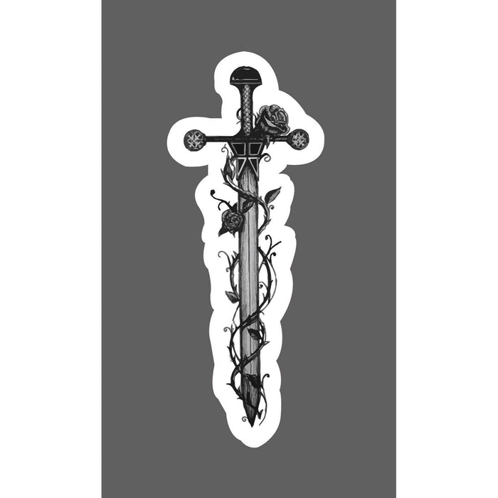 Sword Sticker Vines Wrapped