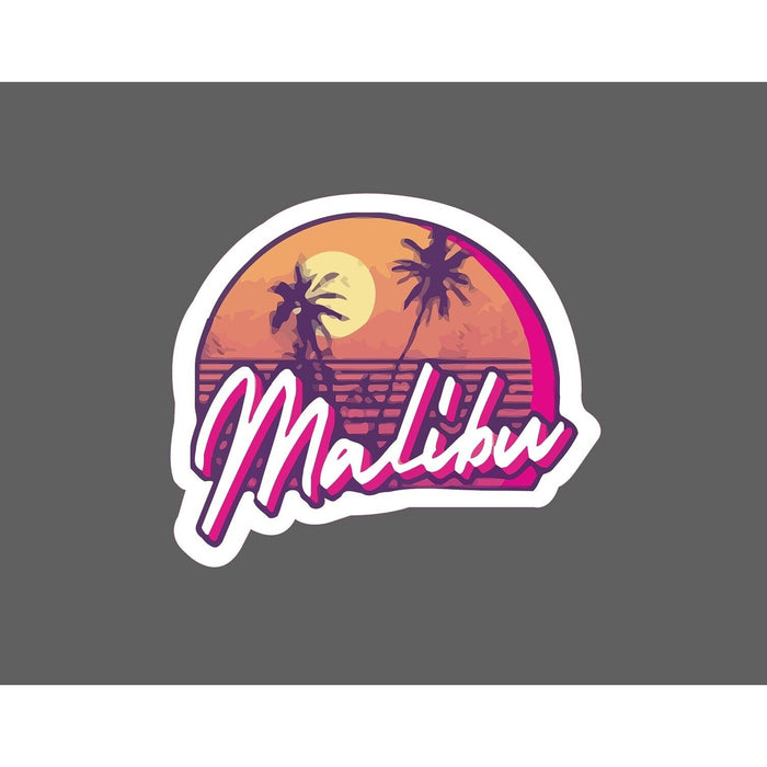 Malibu Sticker California Beach