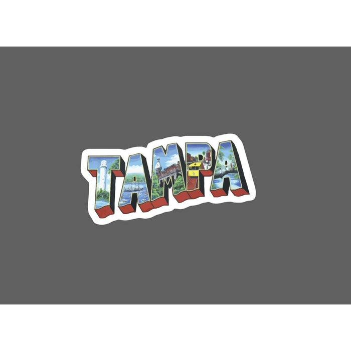 Tampa Sticker Florida Ocean