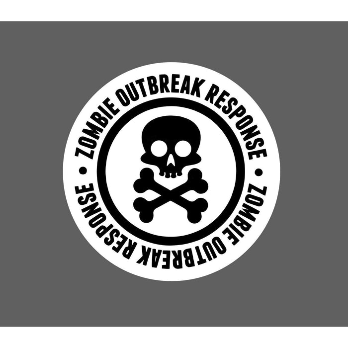 Zombie Outbreak Response Sticker