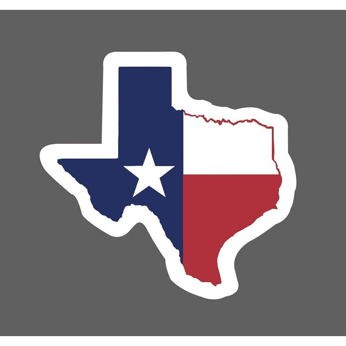 Texas Flag Sticker Lone Star State