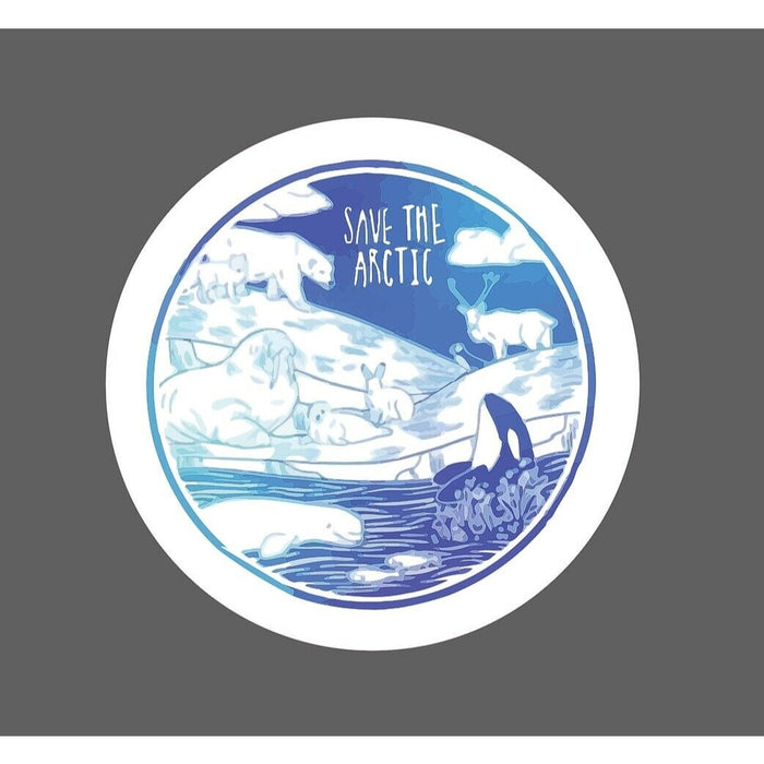 Save The Artic Sticker Wildlife
