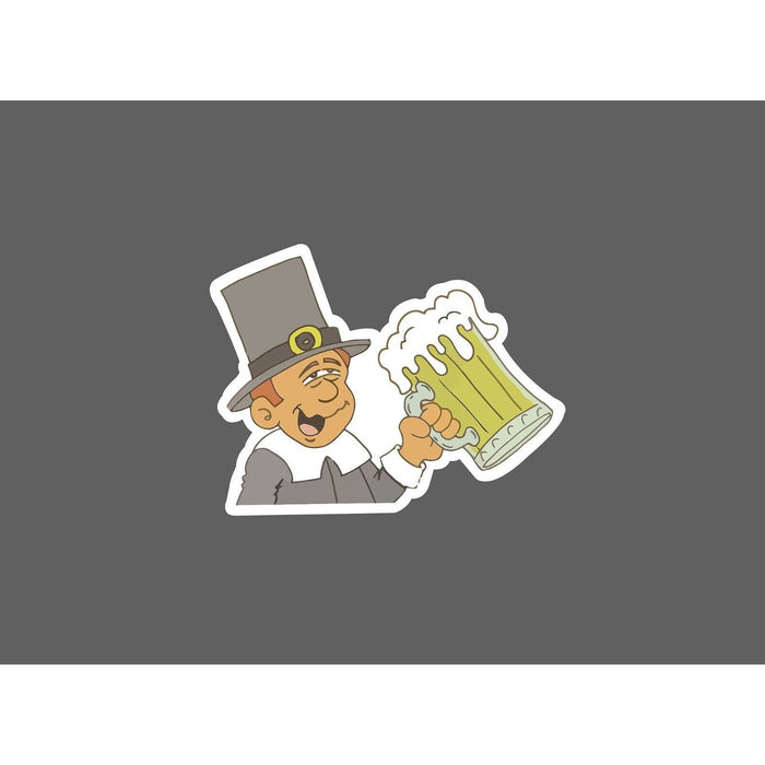 Leprechaun Sticker Green Beer