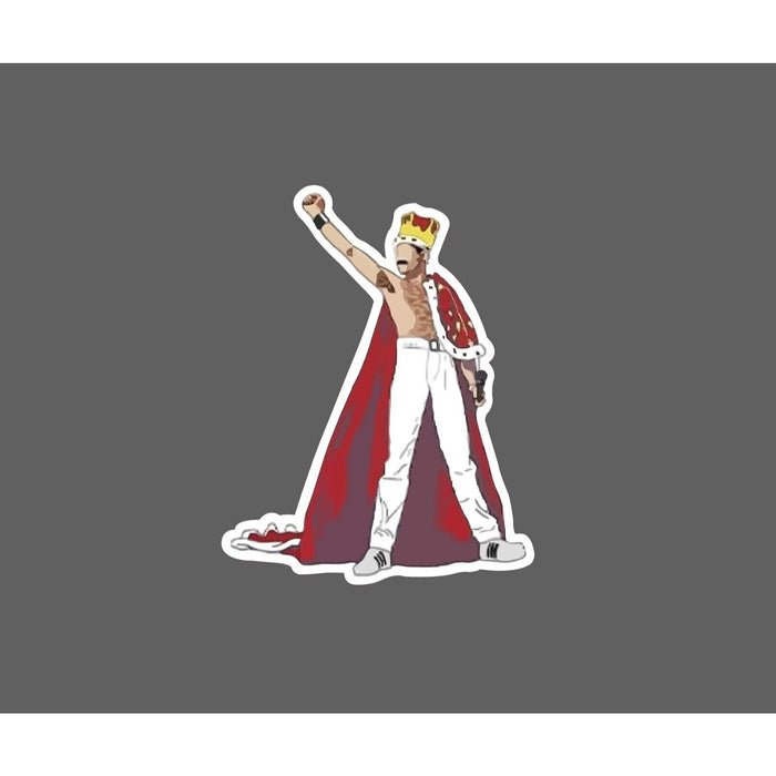 Freddie Mercury Sticker King Music