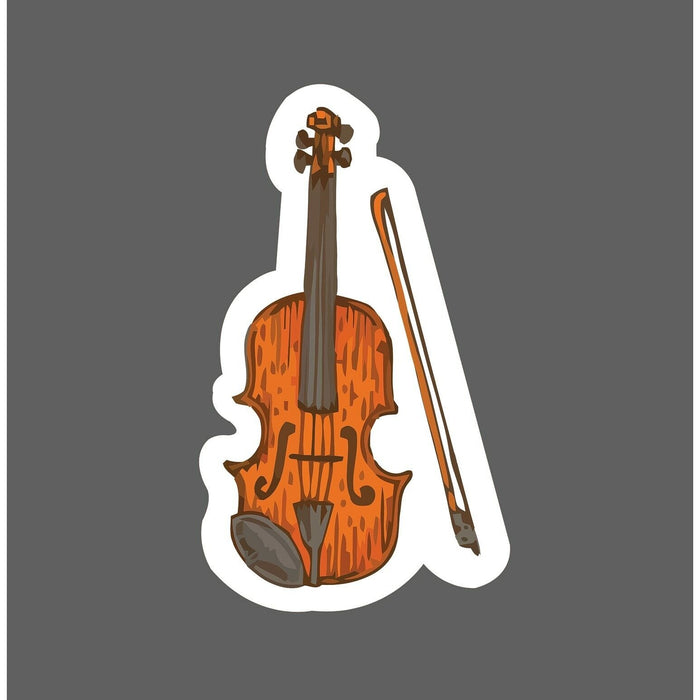 Fiddle Sticker Violin Music