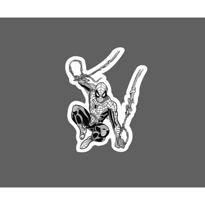 Spiderman Sticker Web Flying
