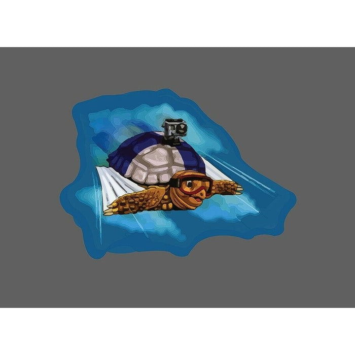 Turtle Skydiving Sticker Extreme
