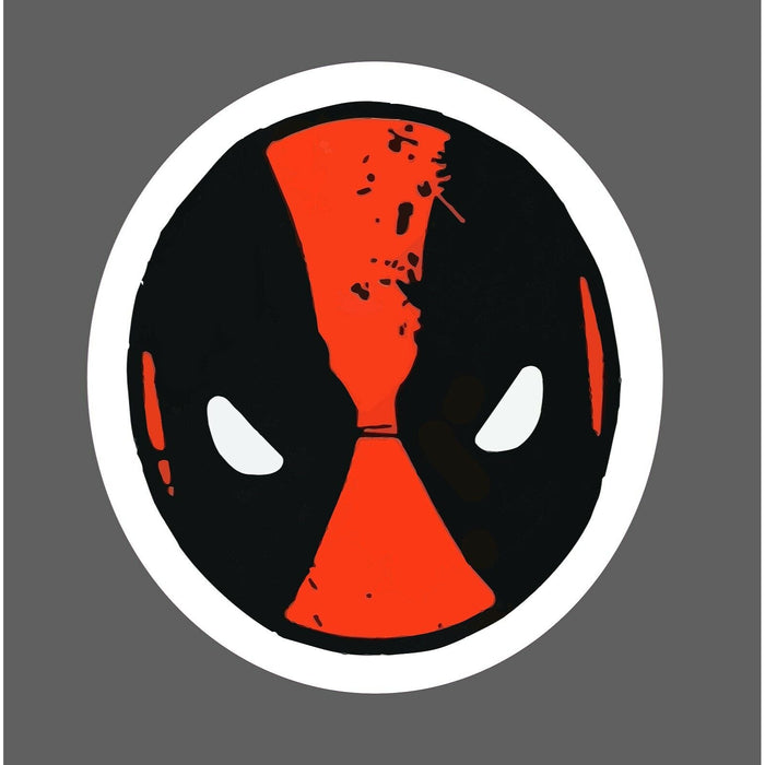 Deadpool Sticker Cartoon Mask
