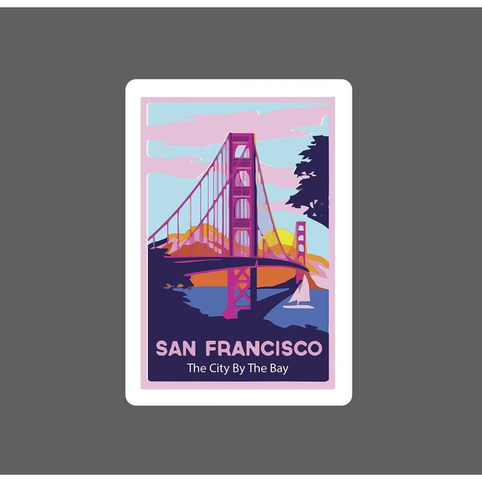 San Francisco Sticker Sunset