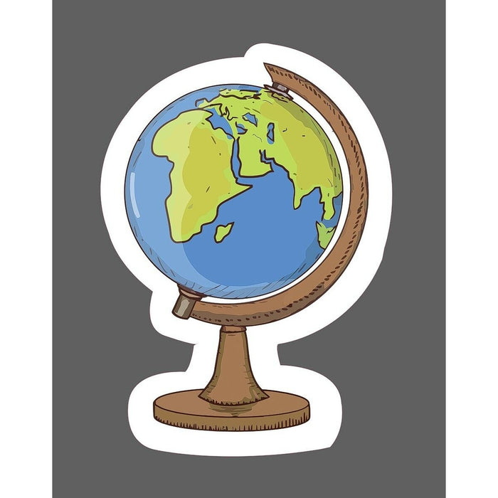 Globe Sticker Earth Model