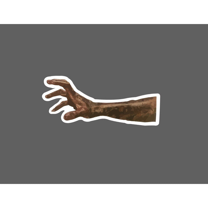 Demon Hand Sticker Zombie