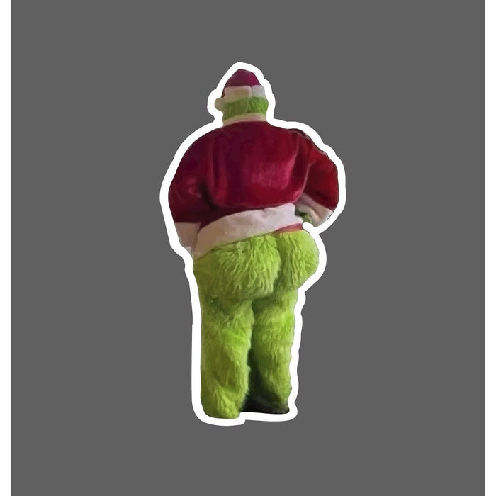 Thick Grinch Sticker Character