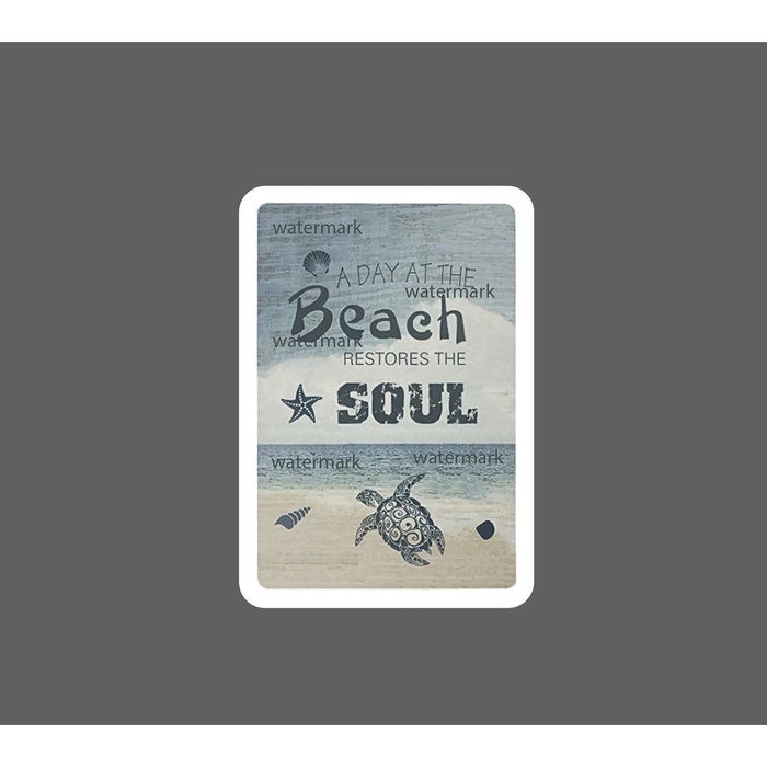 Beach Day Sticker Restores The Soul NEW