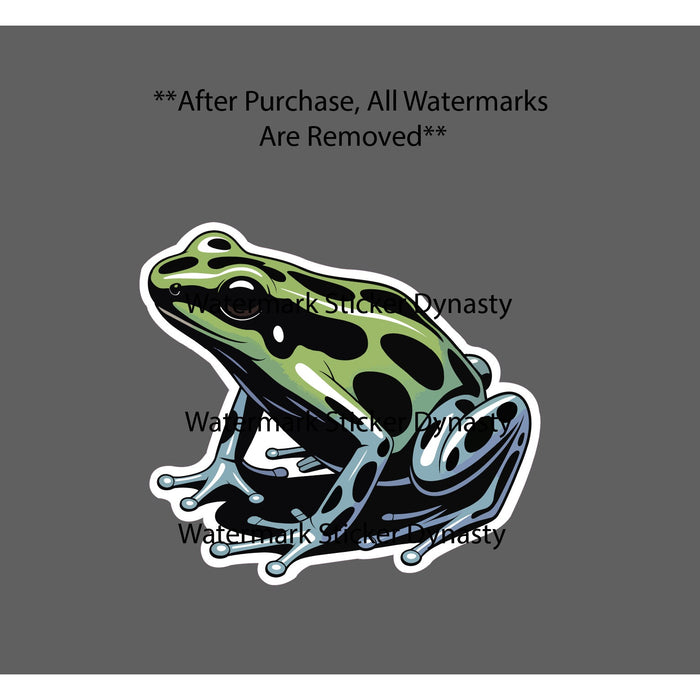 Poison Dart Frog Sticker Waterproof Decal Animal Amazon Reptile Gift NEW