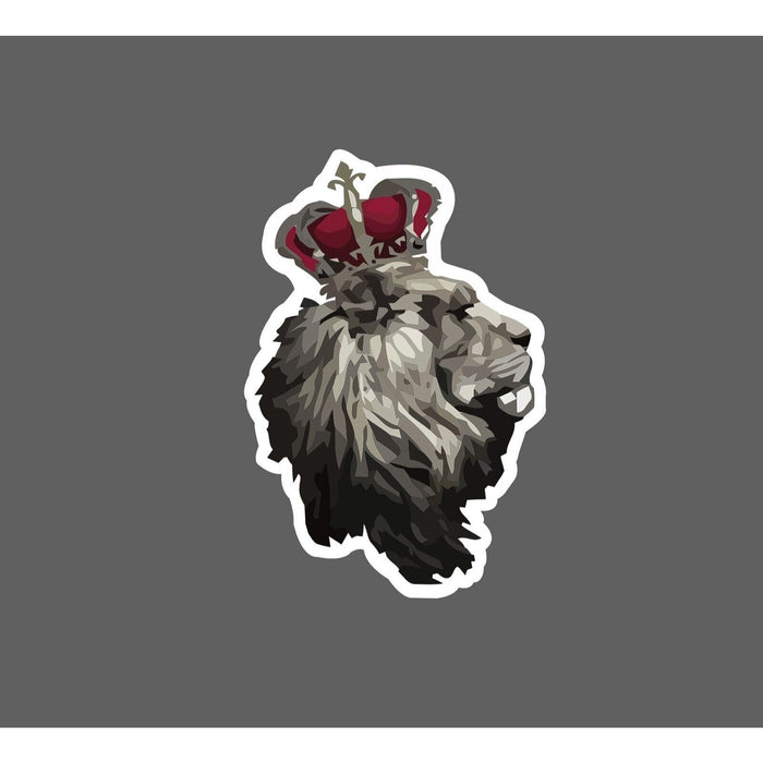 Lion Crown Sticker King