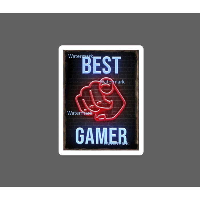 Best Gamer Sticker Gaming PC Console NEW