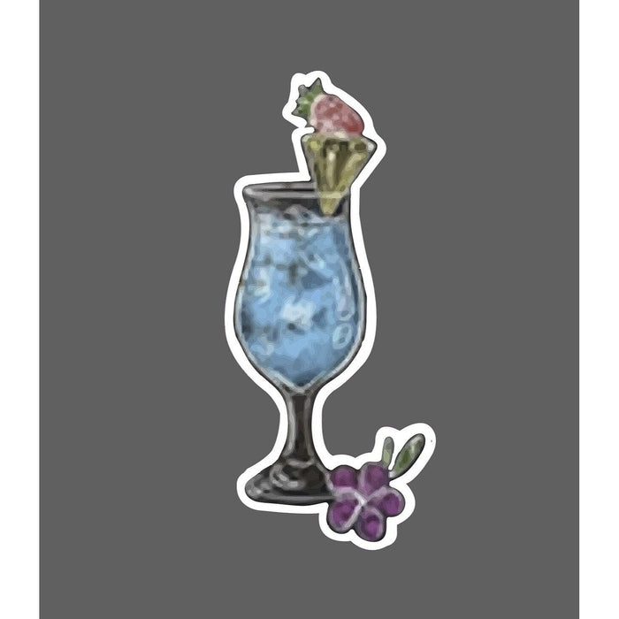 Blue Hawaiian Sticker Drink