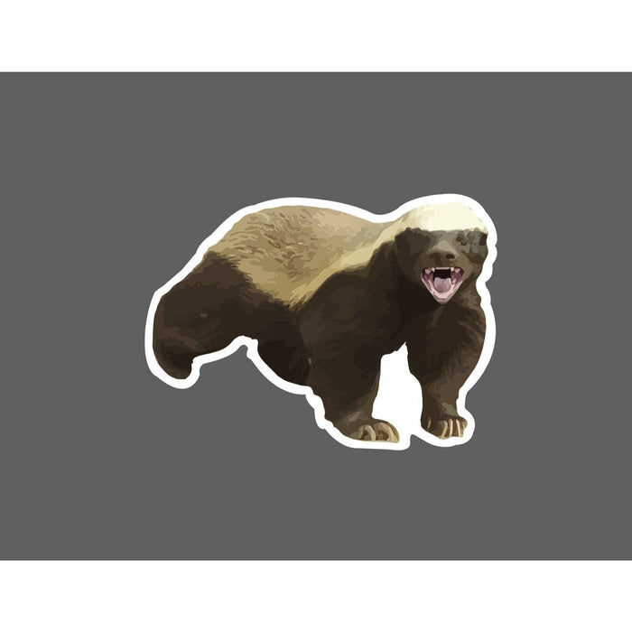 Honey Badger Sticker Wild