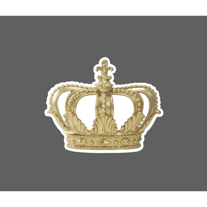 Gold Crown Sticker Royalty