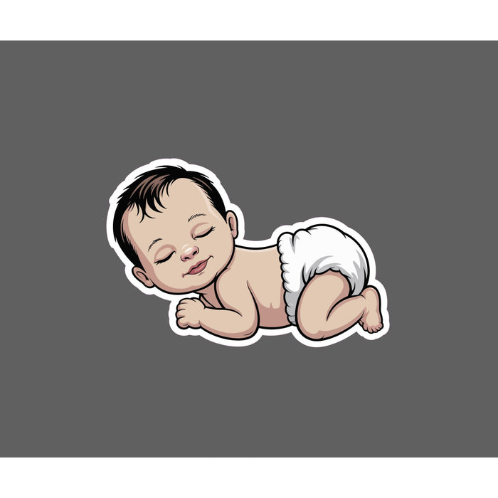 Baby Sticker Newborn Diaper Babies Life Family Happy Gift Waterproof NEW