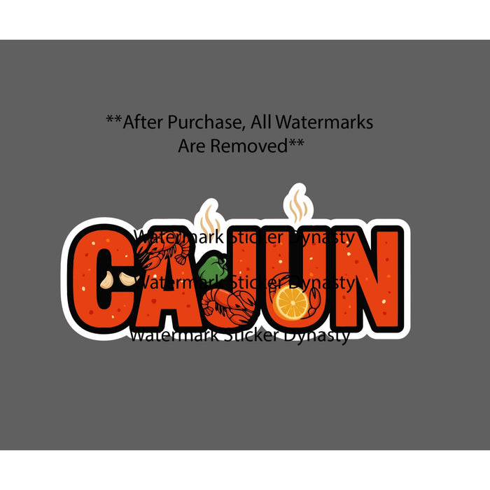 Cajun Sticker Waterproof Decal Food Louisiana Crawfish Boil Gift NEW