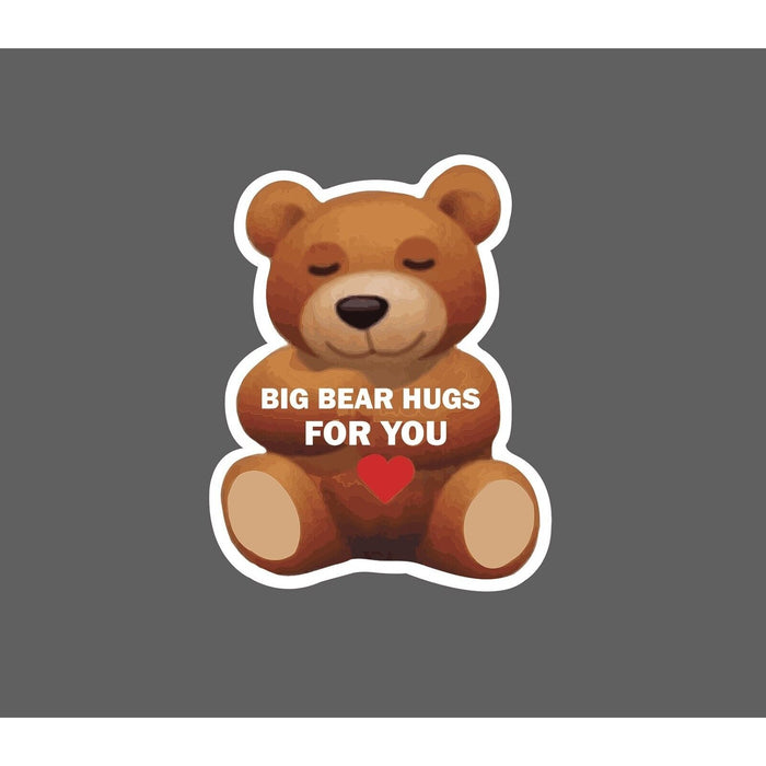 Big Bear Hug Sticker Comfort