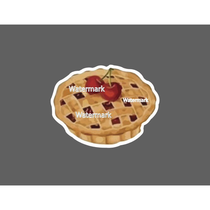 Cherry Pie Sticker Dessert