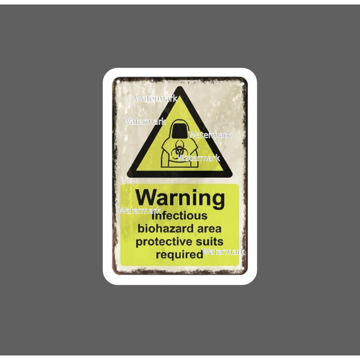 Infectious Biohazard Sticker