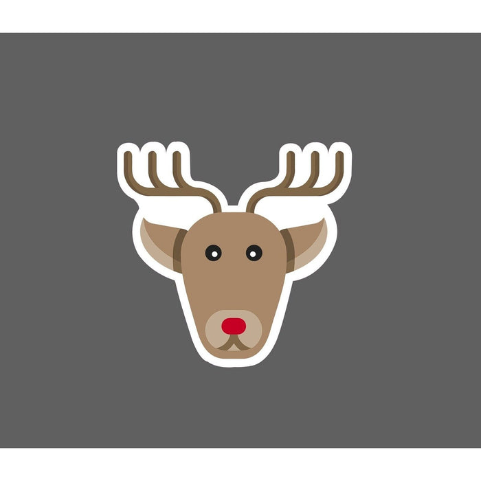 Reindeer Sticker Cartoon
