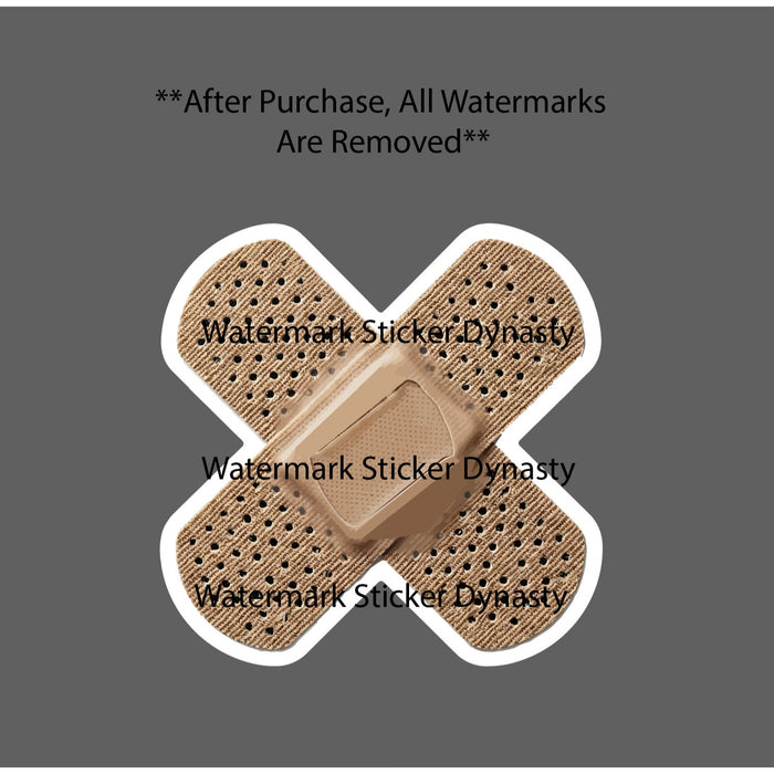 Bandage Sticker Waterproof Decal Healing Damage Health Funny Humor Gift NEW