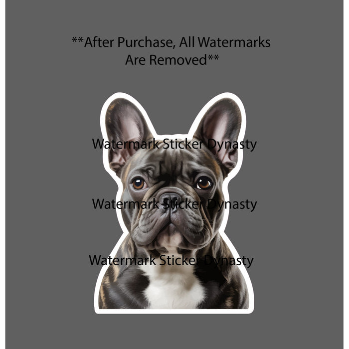 French Bulldog Sticker Waterproof Decal Animal Pet Family Friend Gift NEW