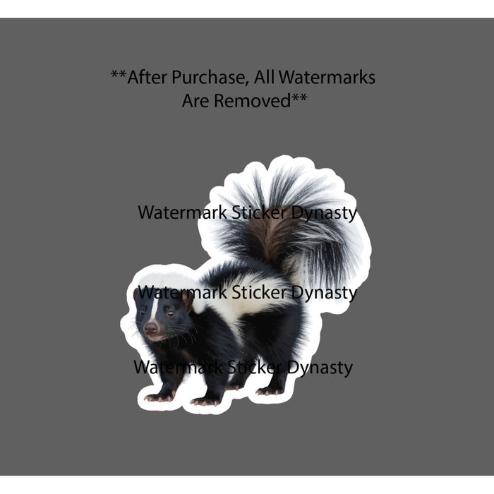 Skunk Sticker Waterproof Decal Animal Outdoor Nature Wildlife Gift NEW