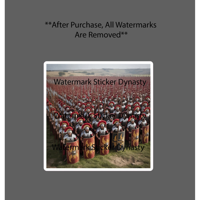 Roman Legion Sticker Waterproof Decal War Warrior History Shield Rome Gift NEW