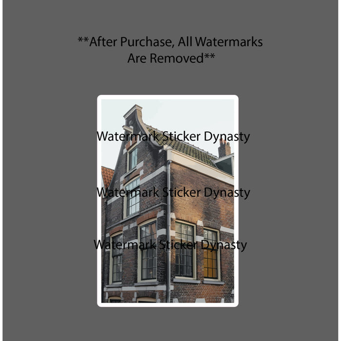 Anne Frank House Sticker Waterproof Decal Travel WW2 History Book Gift NEW