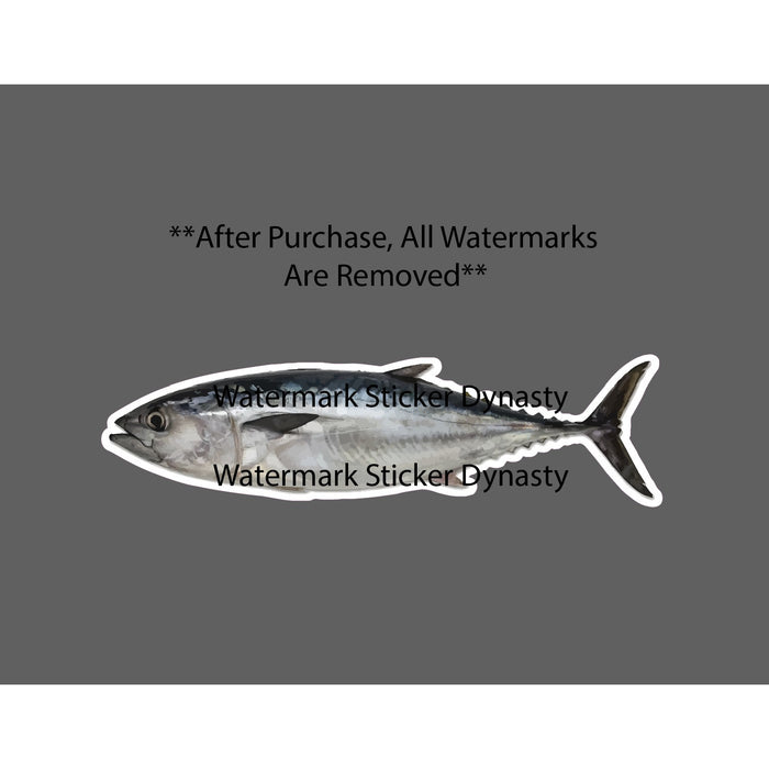Albacore Tuna Sticker Waterproof Decal Fish Fishing Ocean Wildlife Gift NEW