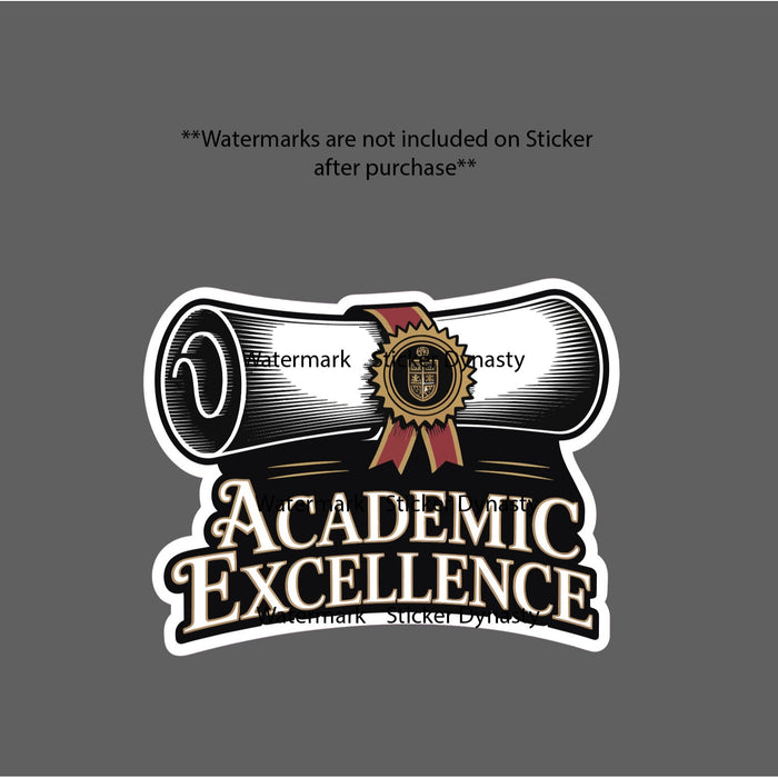 Diploma Sticker Waterproof Decal School College Graduation Smart Gift NEW