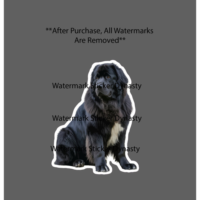 Newfoundland Sticker Waterproof Decal Dog Animal Pet Breed Family Gift NEW