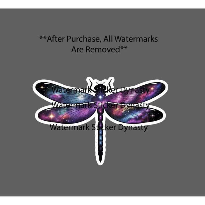 Butterfly Sticker Waterproof Decal Galaxy Space Planets Animal Art Gift NEW